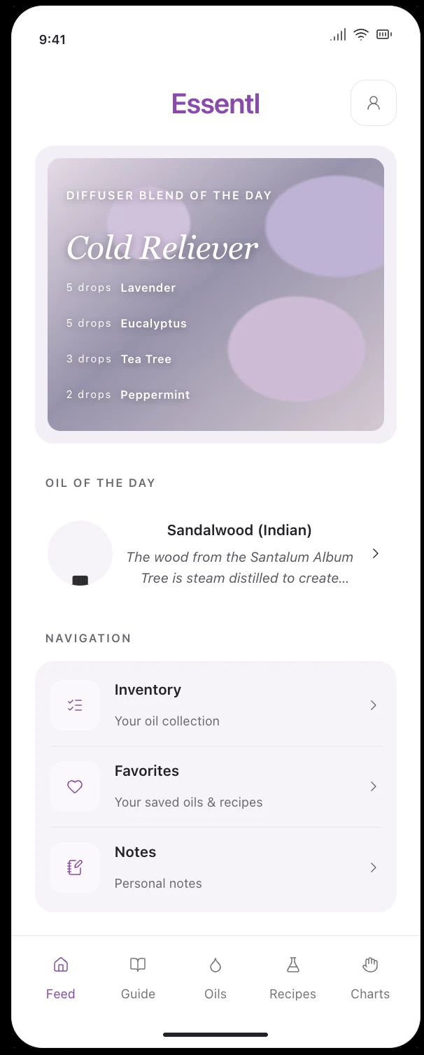 doTERRA Essential Oil Guide — Daily discovery