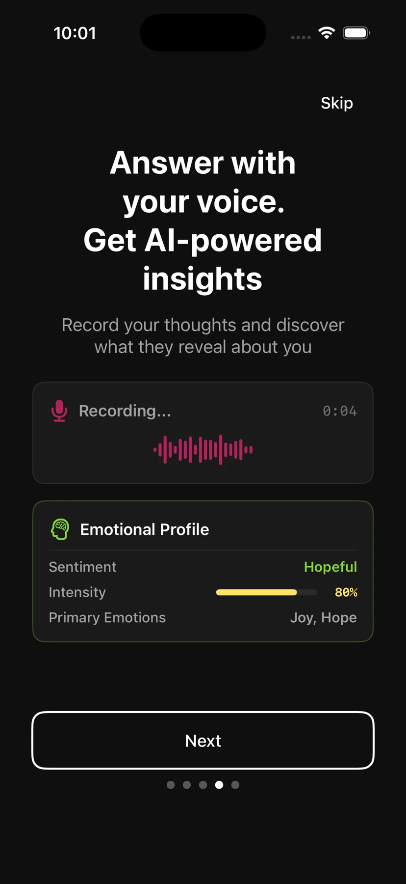 OhSnap: Voice & insights