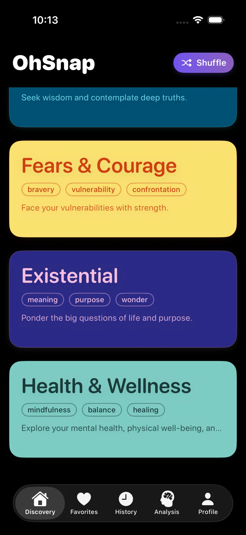 OhSnap: More ways to connect